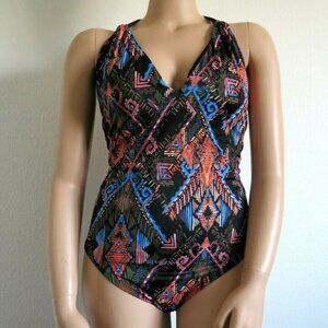 Plus Size 1X fits 16W-18W One Piece Swimsuit